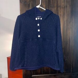 Outdoor Voices Mega Fleece Pullover, Hooded, Size Small, Great Condition
